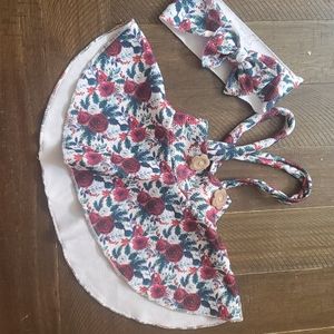 Skirt with matching bow